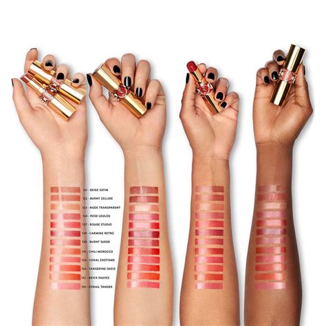 ysl rouge volupte shine swatches 43|ysl rouge volupte shine 122.